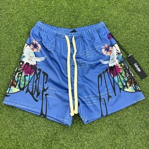 Civil Regime (Above & Blooming) Mesh Shorts SIZE LARGE